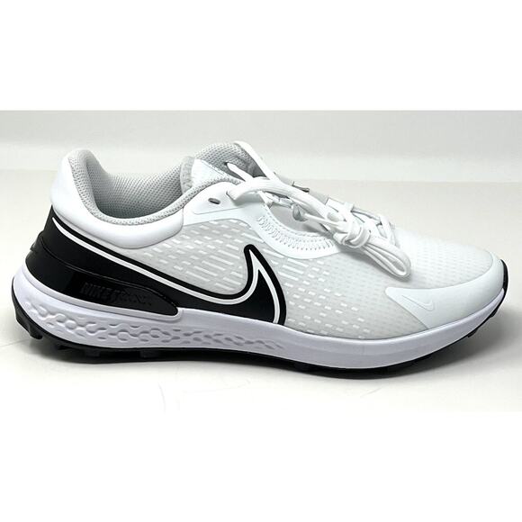 Nike Infinity Pro 2 Golf Shoes Mns Sz 12 Wht Blk Photon DJ5593-115 Spikeless main image 4